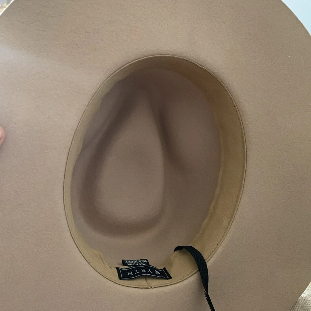 Wyeth Wool Tan Fedora Oatmeal‎ Hat wool